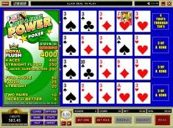 Aces and Faces video poker