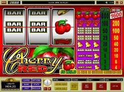 Cherry Red slot - single line slot