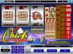 Chiefs Fortune slot - bonus feature slot