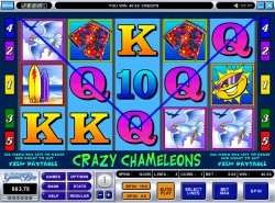 Crazy Chameleons video slot