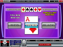 Gamble feature