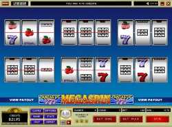 Fantastic 7s MegaSpin - three reel one payline nine games