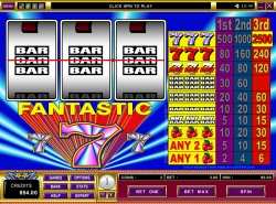 Fantastic 7s slot - single line slot
