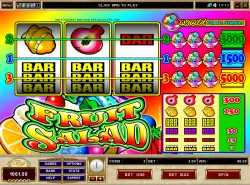 Fruit Salad slot - 3 reel 3 line slot