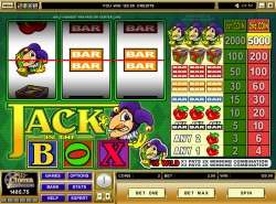 Jack in the Box slot - single line three reel slot
