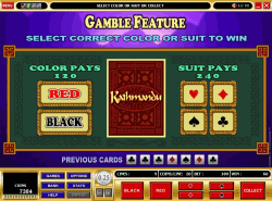 Gamble feature