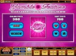 Gamble bonus feature