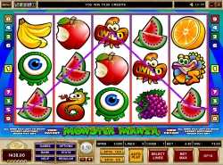 Monster Mania slot - 5 reel 9 line video slot