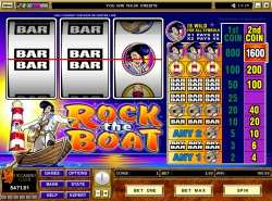 Rock the Boat slot - one line slot