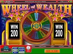 Spectacular Wheel of Wealth bonus feature
