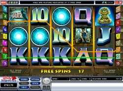 Free spins bonus game