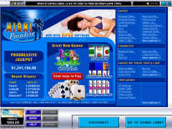 Miami Paradise casino lounge