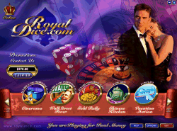 Royal Dice casino lounge